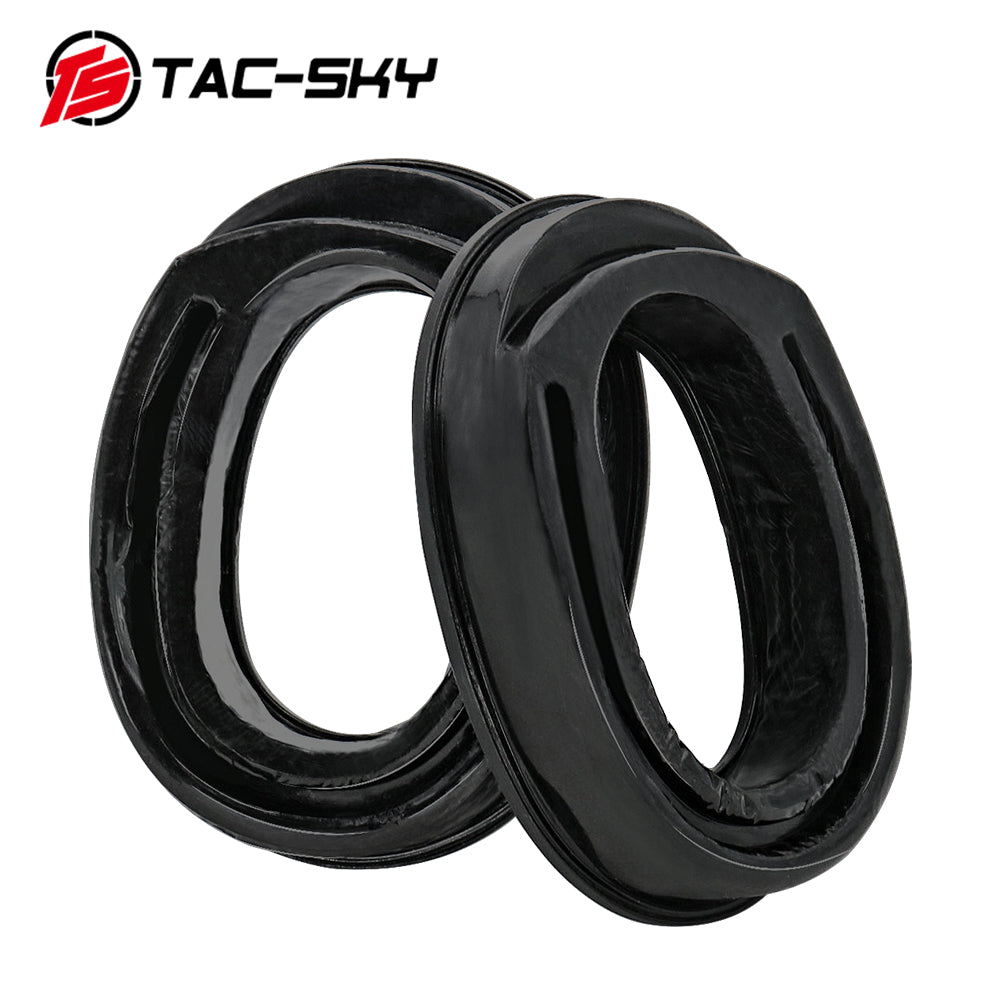 TS TAC-SKY Tactical Headset Accessories Silicone Ear Pads Compatible with C2/C3 Headphones