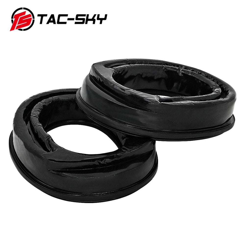 TS TAC-SKY Tactical Headset Accessories Silicone Ear Pads Compatible with C2/C3 Headphones
