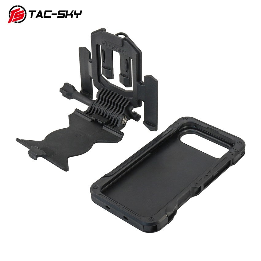 TAC-SKY Tactical MOLLE Phone Mount for iPhone 17 Air—Foldable, Ideal for Hunting and Shooting