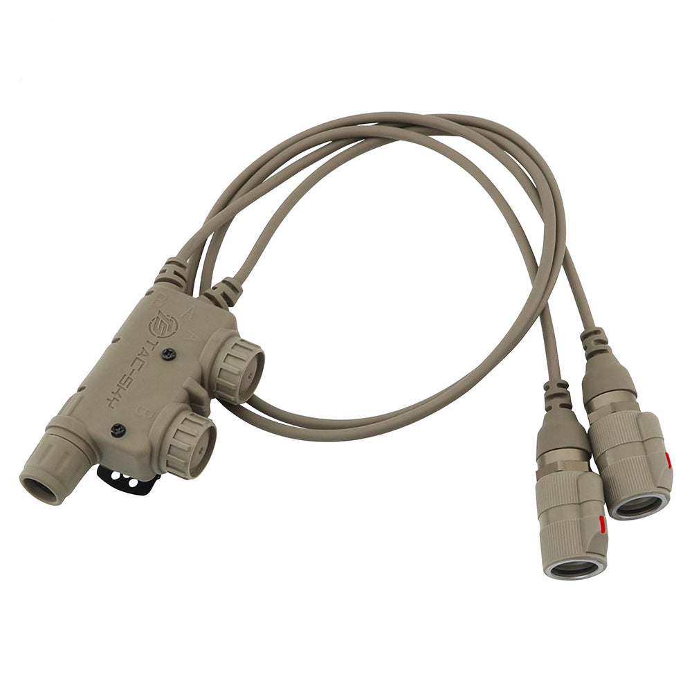 TS TAC-SKY V2 PTT 6pin Dual Comm Compatible with COMTA II