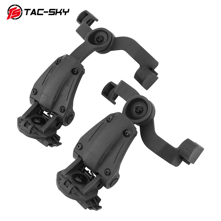 TS TAC-SKY ARC Rail Helmet Mount Compatible with Walker's Razor Tactical Headset