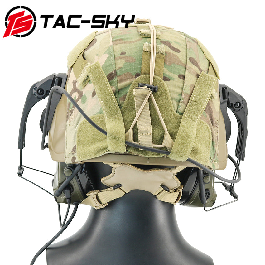 TS TAC-SKY IHPS Rail Helmet Mounting Adapter Compatible with Comta II/III Tactical Headset