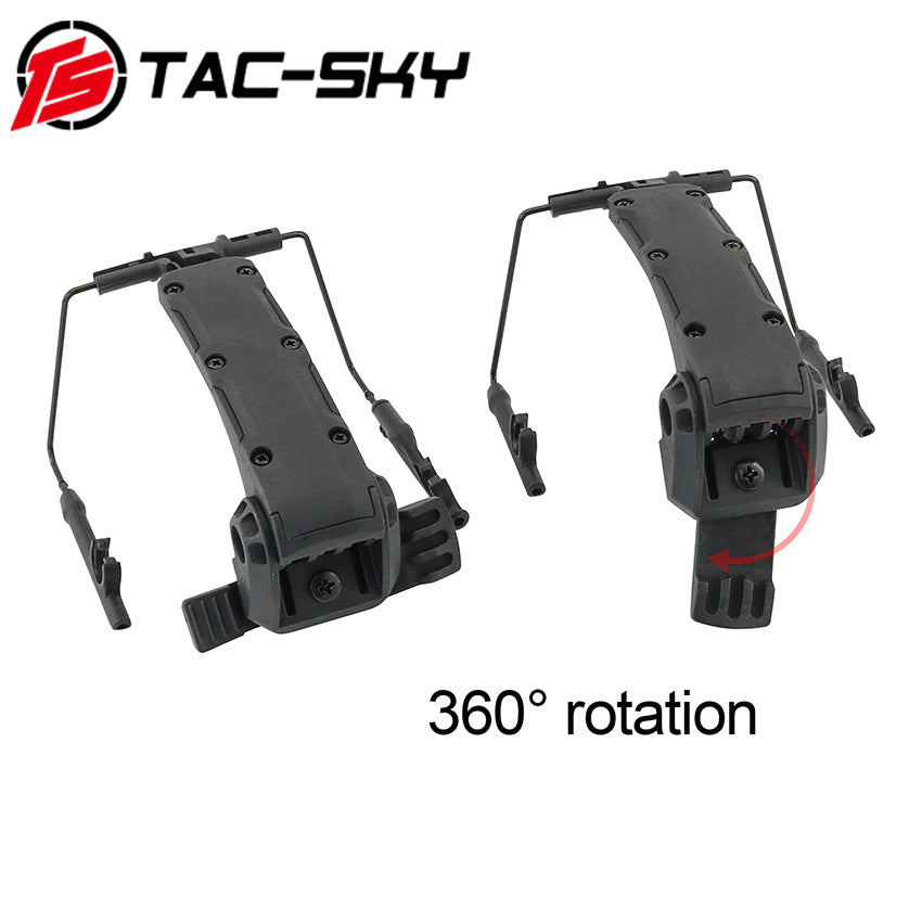 TS TAC-SKY IHPS Rail Helmet Mounting Adapter Compatible with Comta II/III Tactical Headset