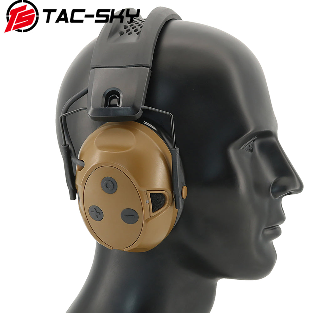 TS TAC-SKY Hearing Protection Safety Noise Cancelling Headphones Silicone Earmuffs