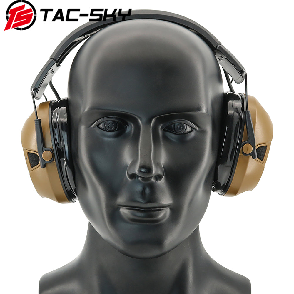 TS TAC-SKY Hearing Protection Safety Noise Cancelling Headphones Silicone Earmuffs