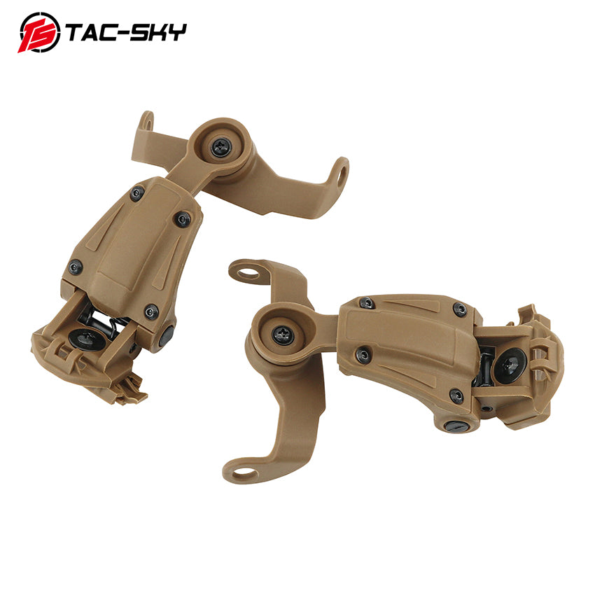 TS TAC-SKY ARC Rail Helmet Mounting Adapter Compatible with Howard Leight Tactical Headset