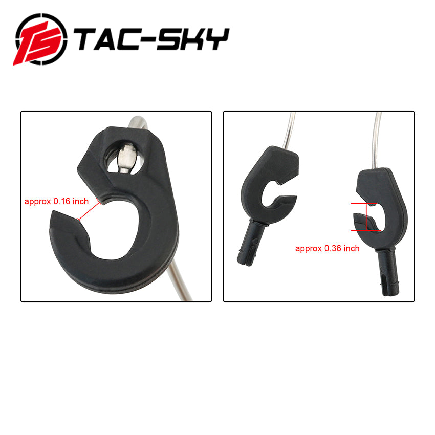 TS TAC-SKY Rear Headband Tactical Headset Accessory Compatible with Comta II/III