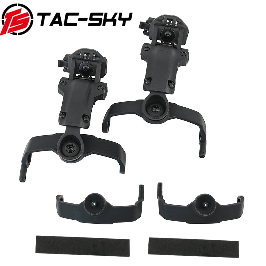 TS TAC-SKY New ARC Rail Helmet Adapter Compatible with Comta II/III/V Tactical Headset