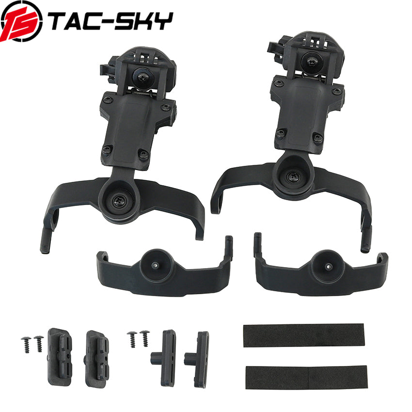 TS TAC-SKY New ARC Rail Helmet Adapter Compatible with Comta II/III/V Tactical Headset