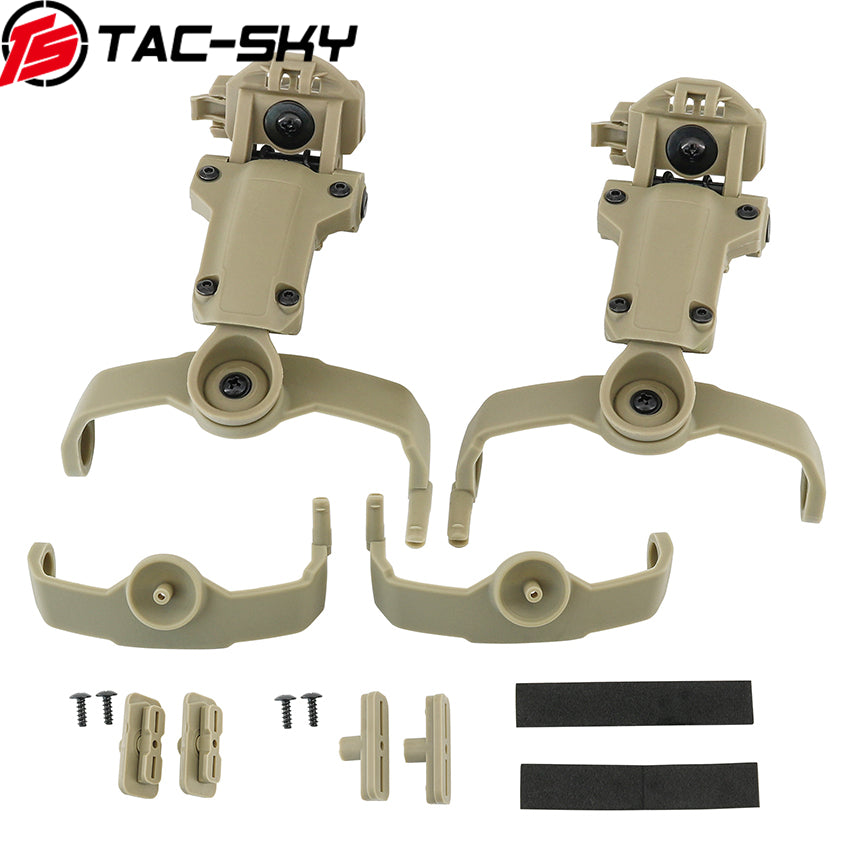 TS TAC-SKY New ARC Rail Helmet Adapter Compatible with Comta II/III/V Tactical Headset