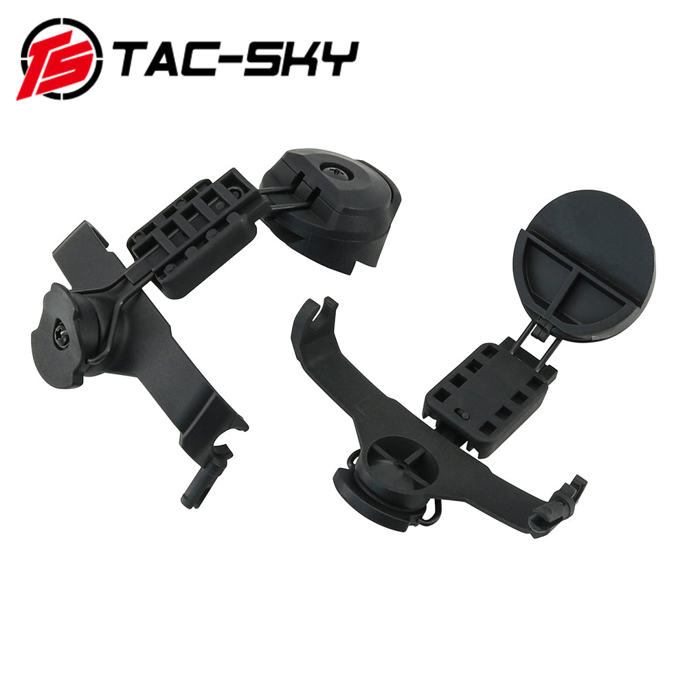 TAC-SKY Helmet Bracket Adapter for ARC Rail Helmet Compatible with Comta II/III Tactical Headset