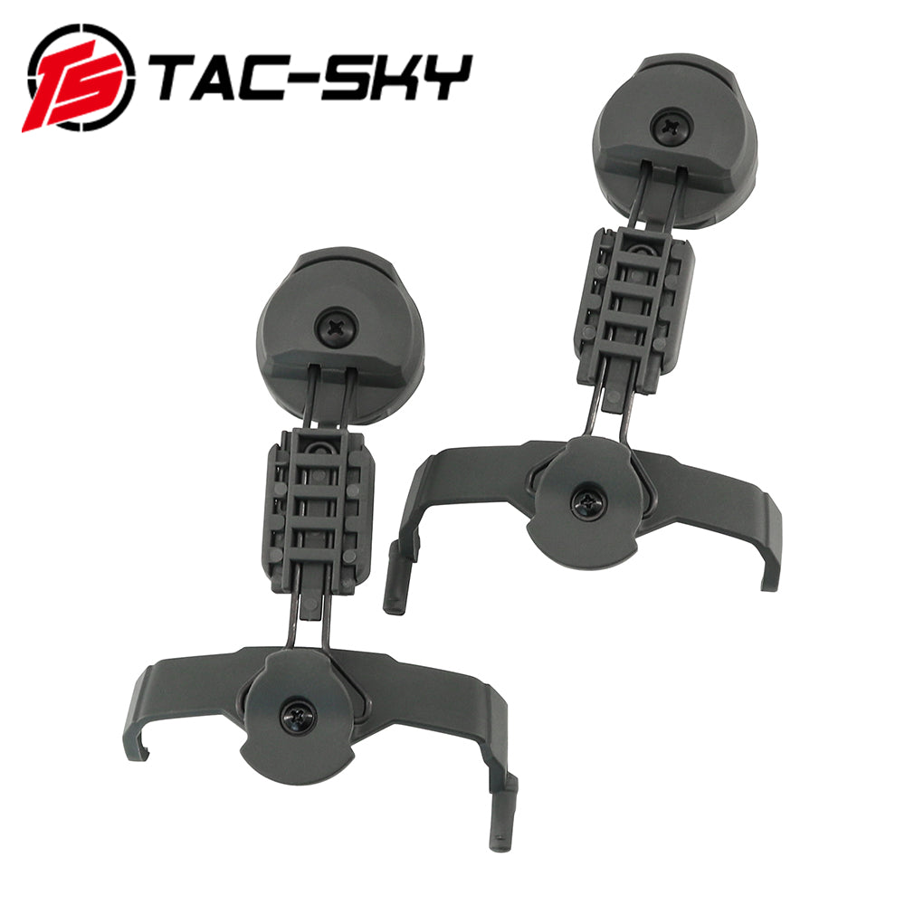 TAC-SKY Helmet Bracket Adapter for ARC Rail Helmet Compatible with Comta II/III Tactical Headset