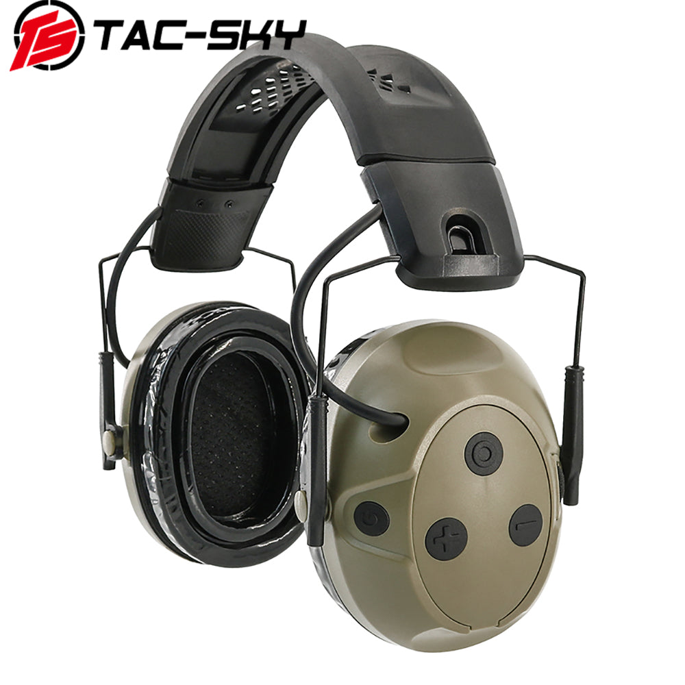 TS TAC-SKY Hearing Protection Safety Noise Cancelling Headphones Silicone Earmuffs