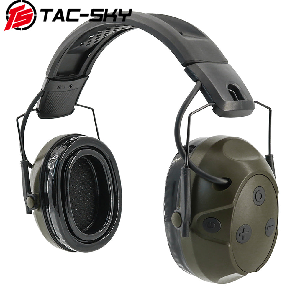 TS TAC-SKY Hearing Protection Safety Noise Cancelling Headphones Silicone Earmuffs