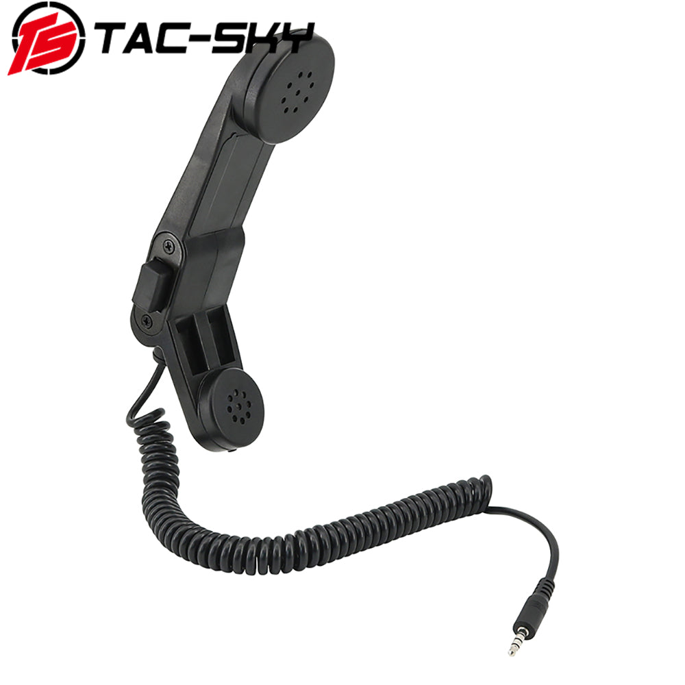 TS TAC-SKY 1-PIN Mobile Phone 3.5mm Plug H250 Tactical Handheld Speaker Microphone