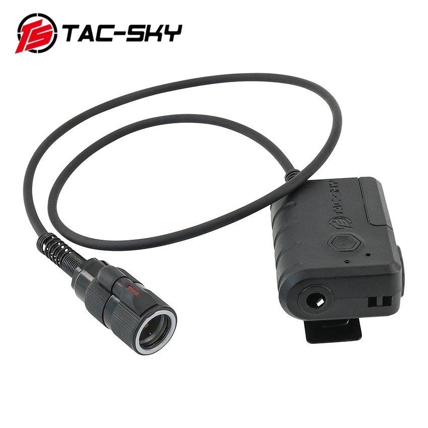 TS TAC-SKY Tactical PTT 6 Pin Plug Compatible with Comta II/III Tactical Headset