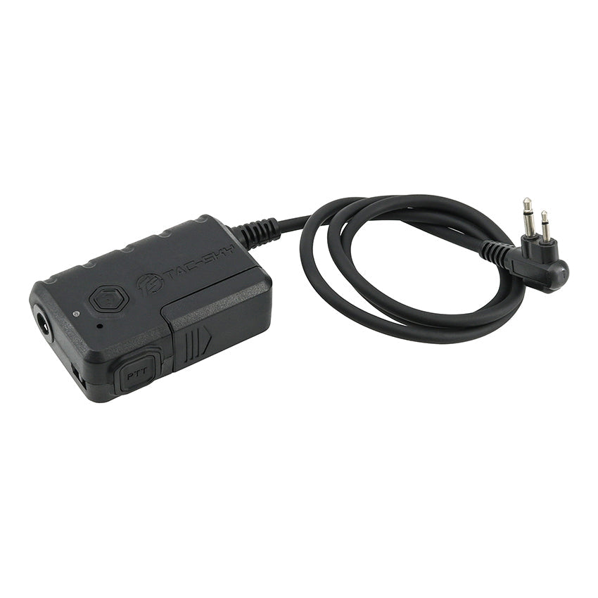 TS TAC-SKY Bluetooth PTT Compatible with Motorol 2 Pin Plug Intercom for C2C3 Tactical Headset
