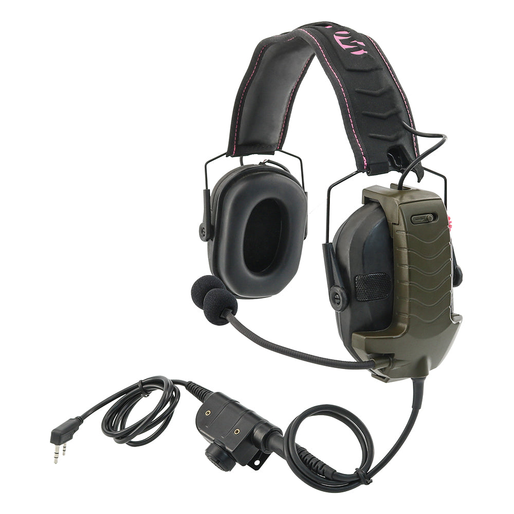 TAC-SKY Microphone communication accessories + PTT,Upgrade Accessories for Walker Razor Series Shooting Hearing Protection Earmuffs