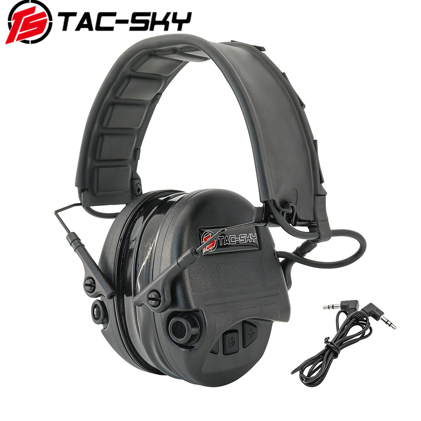 TS TAC-SKY Hearing Protection Noise Canceling Tactical Headset T200 IPSC Edition for Airsoft