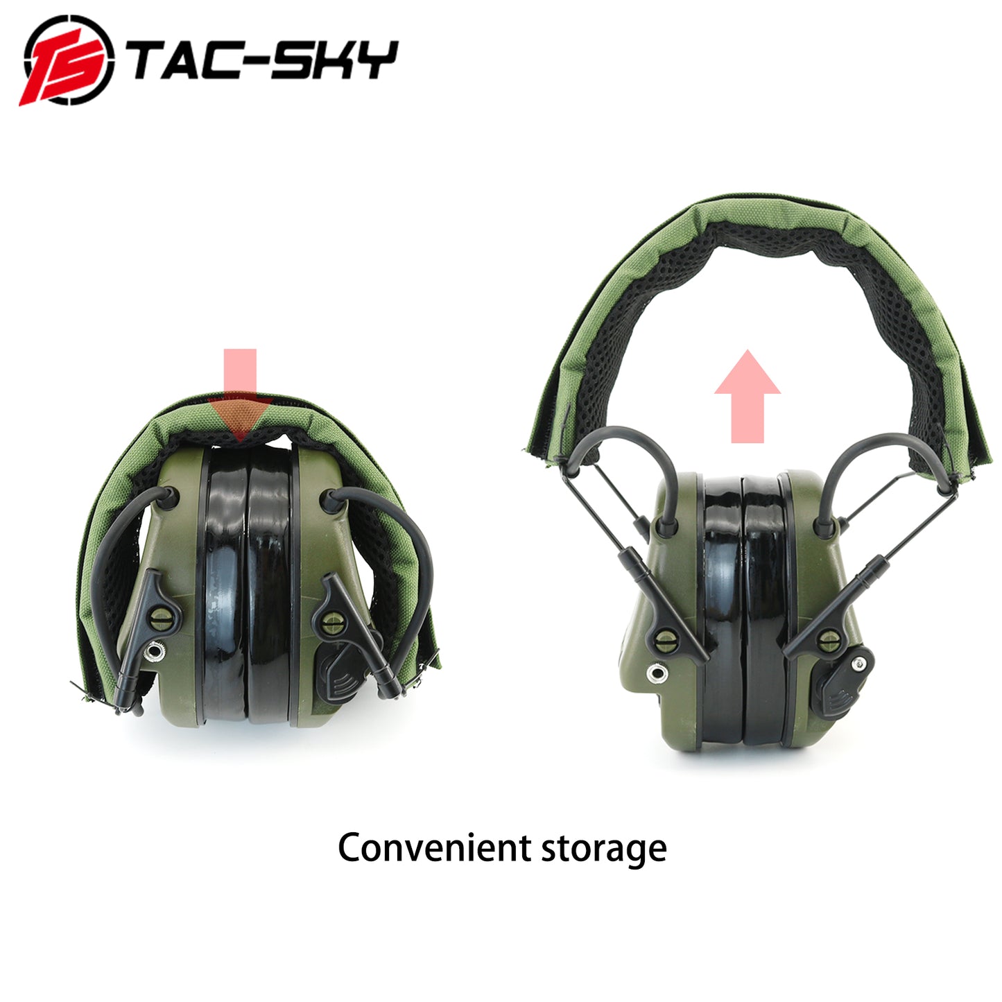 TS TAC-SKY TAC300 Electronic Shooting Tactical Headset Noise Canceling Hearing Protection