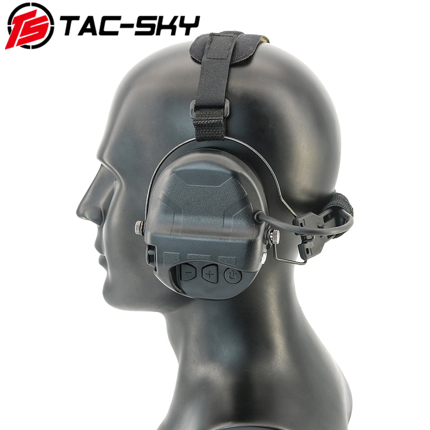 TS TAC-SKY Hearing Protection Rear headband Tactical Headset TAC-L IPSC Version for airsoft