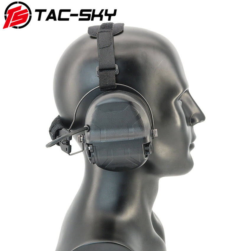 TS TAC-SKY Hearing Protection Rear headband Tactical Headset TAC-L IPSC Version for airsoft