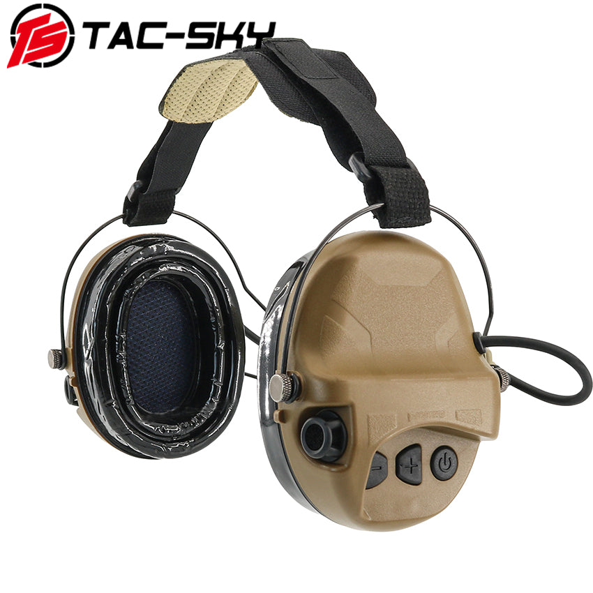 TS TAC-SKY Hearing Protection Rear headband Tactical Headset TAC-L IPSC Version for airsoft