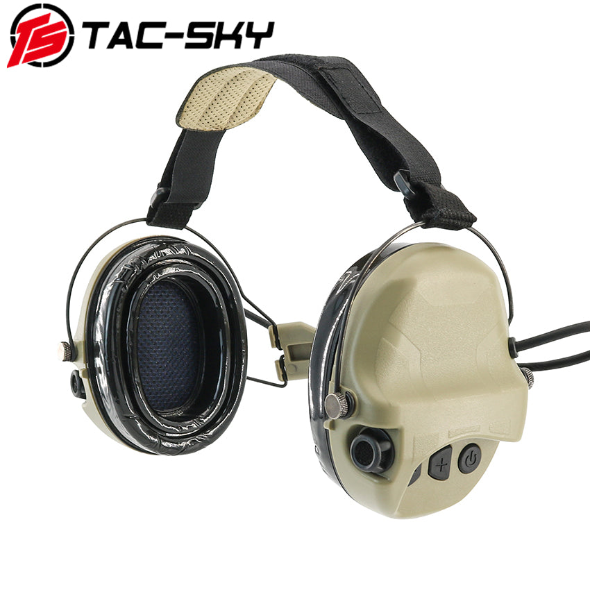 TS TAC-SKY Hearing Protection Rear headband Tactical Headset TAC-L IPSC Version for airsoft