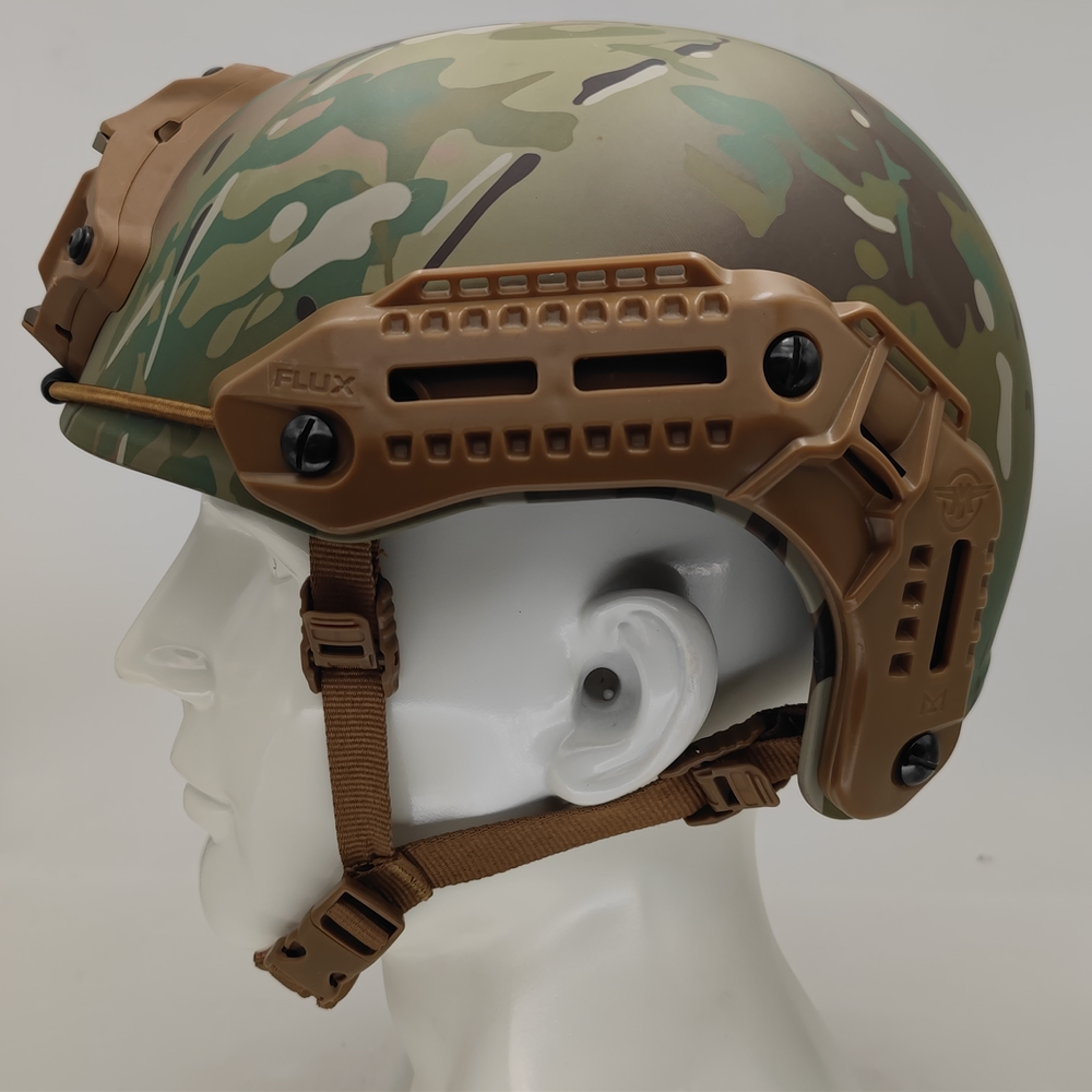 TAC-SKY Tactical MLOK Rail Helmet Adapter, Compatible with MTEK FLUX PTS helmets, for COMTA II, III, IV, and XPI headsets
