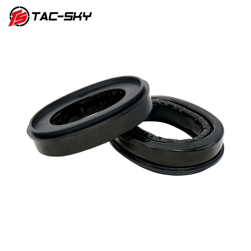 TS TAC-SKY Tactical Headset Accessories Silicone Ear Pads Compatible with C2/C3 Headphones