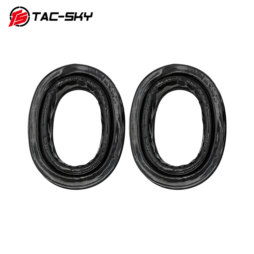 TS TAC-SKY Tactical Headset Accessories Silicone Ear Pads Compatible with C2/C3 Headphones