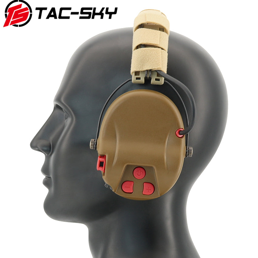 TS TAC-SKY IPSC M300 Tactical Headset Noise-canceling Hearing Protection for Airsoft