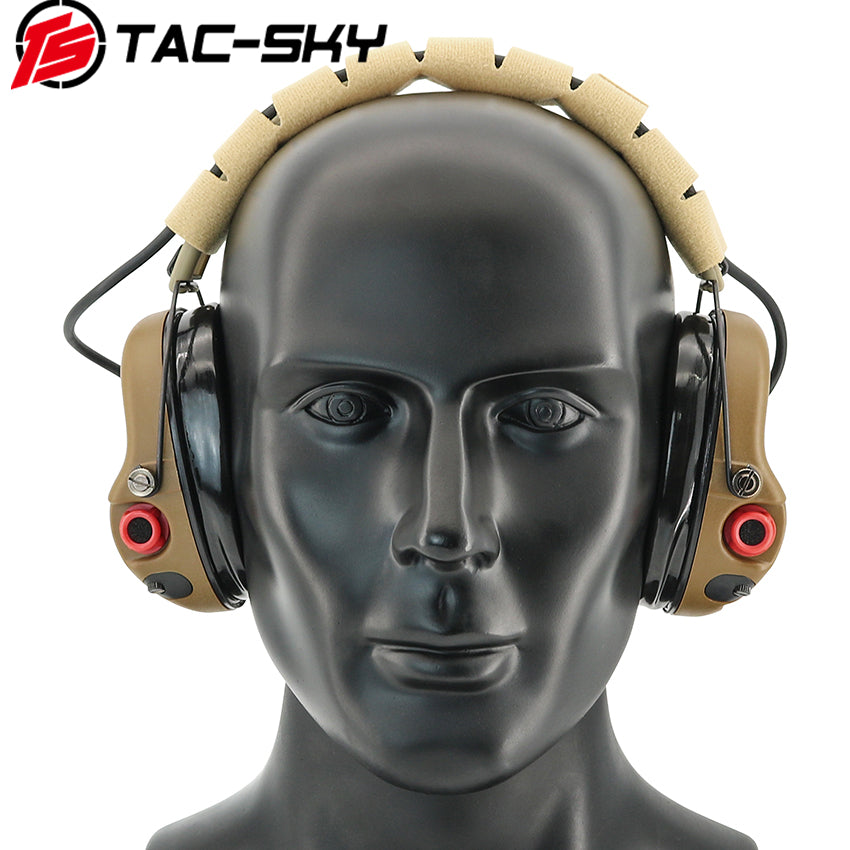 TS TAC-SKY IPSC M300 Tactical Headset Noise-canceling Hearing Protection for Airsoft