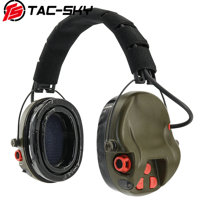 TS TAC-SKY IPSC M300 Tactical Headset Noise-canceling Hearing Protection for Airsoft