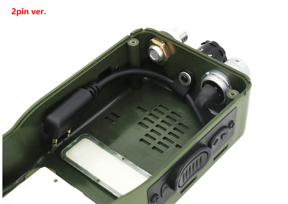 TAC-SKY Military Dummy Radio Case PRC-152 for Airsoft No Function Model 1:1 Green