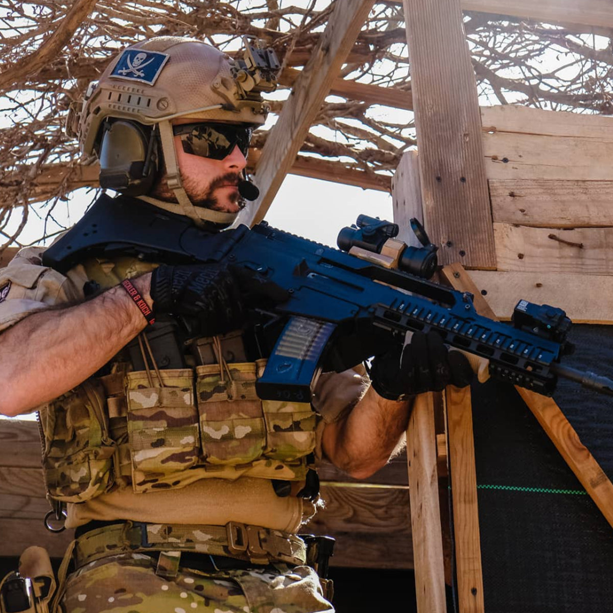 TAC-SKY C3 Tactical Headset Helmet Fast Rail Version with kenwoodPTT Silicone Earmuffs Noise Reduction