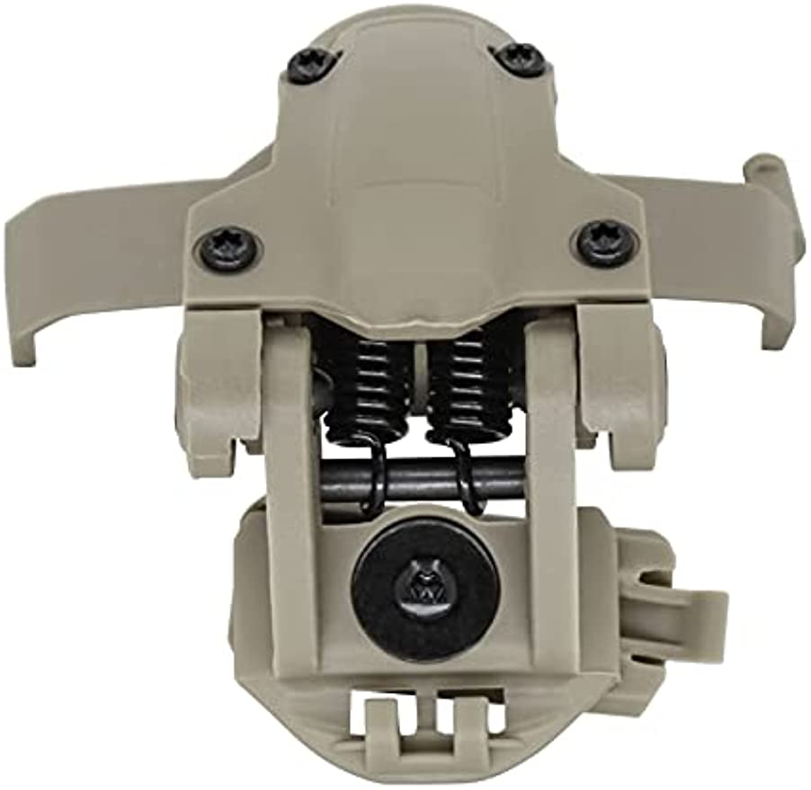 TAC-SKY Tactical Helmet rail Adapter for COMTAC II III Tactical Headset Airsoft(1pair)