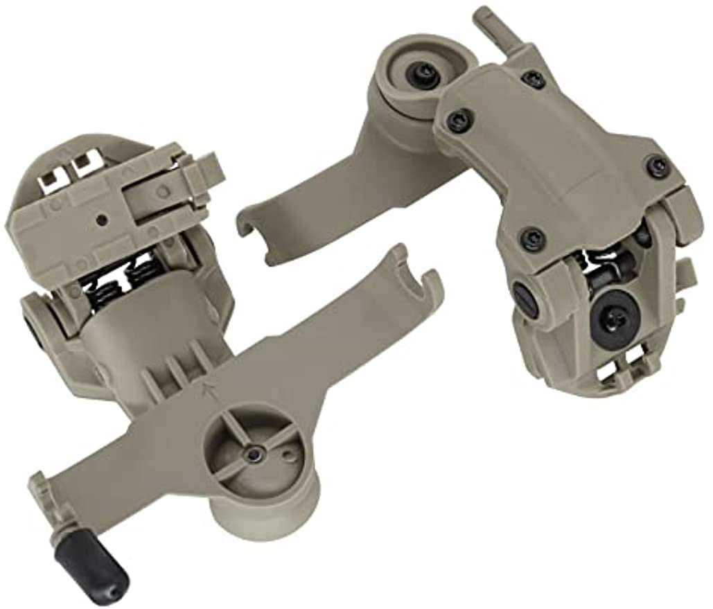 TAC-SKY Tactical Helmet rail Adapter for COMTAC II III Tactical Headset Airsoft(1pair)