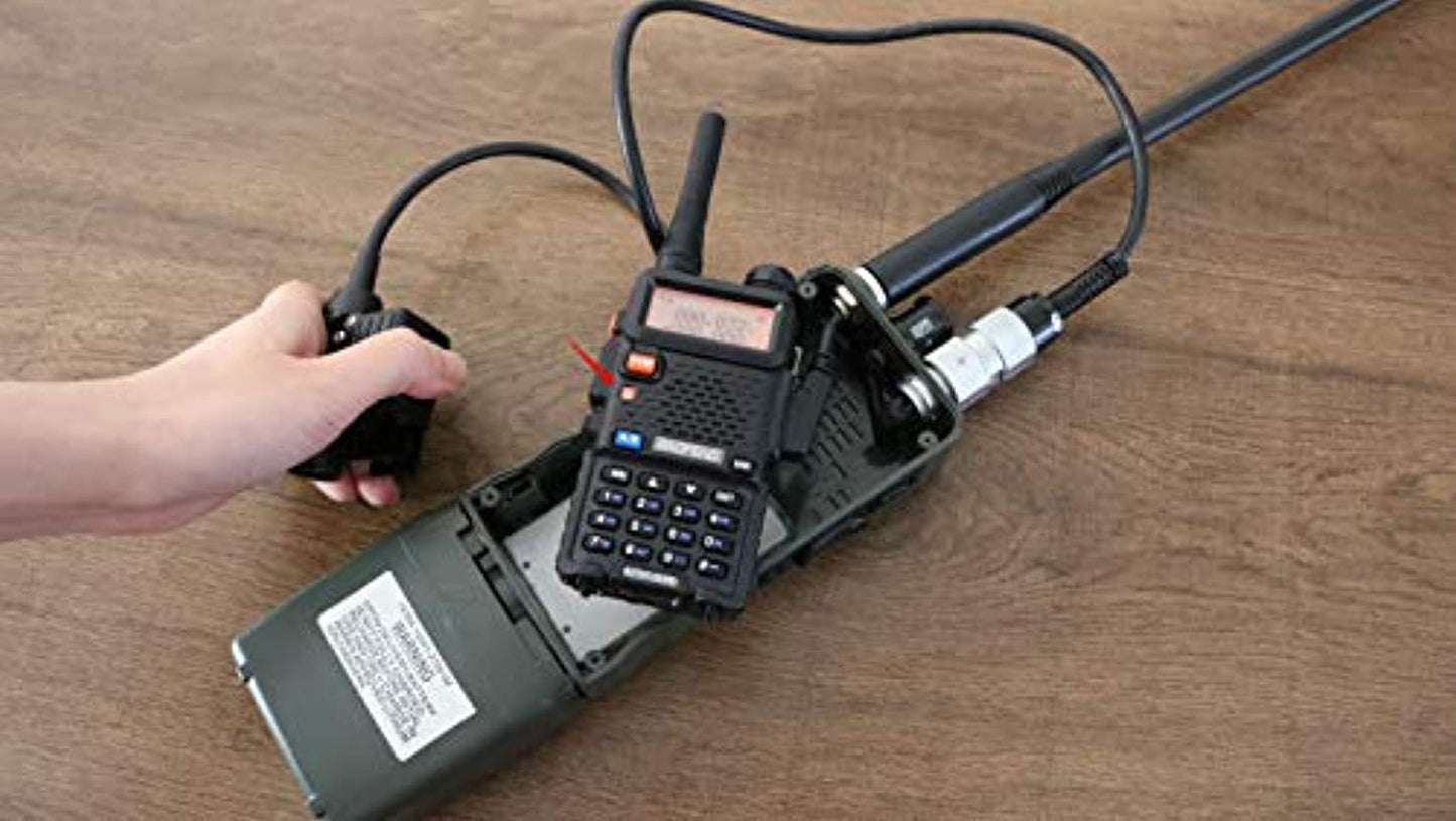 TAC-SKY U94 PELTO 6-pin PTT For PRC-152/PRC-148 6-pin Connector Adapter Radios (U94 6pinPTT)
