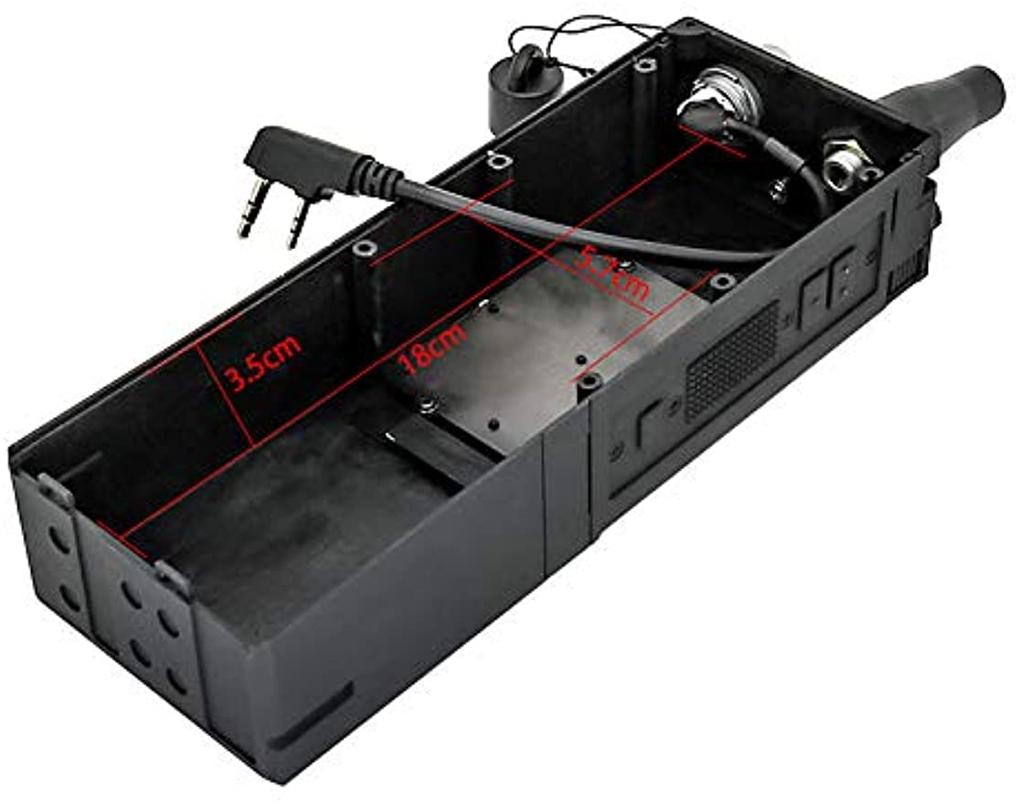 TAC-SKY Dummy Radio Case PRC-148 Walkie Talkie No Function Model 1:1 Airsoft Black