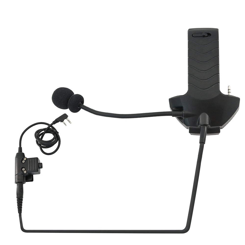 TAC-SKY Microphone communication accessories + PTT,Upgrade Accessories for Walker Razor Series Shooting Hearing Protection Earmuffs