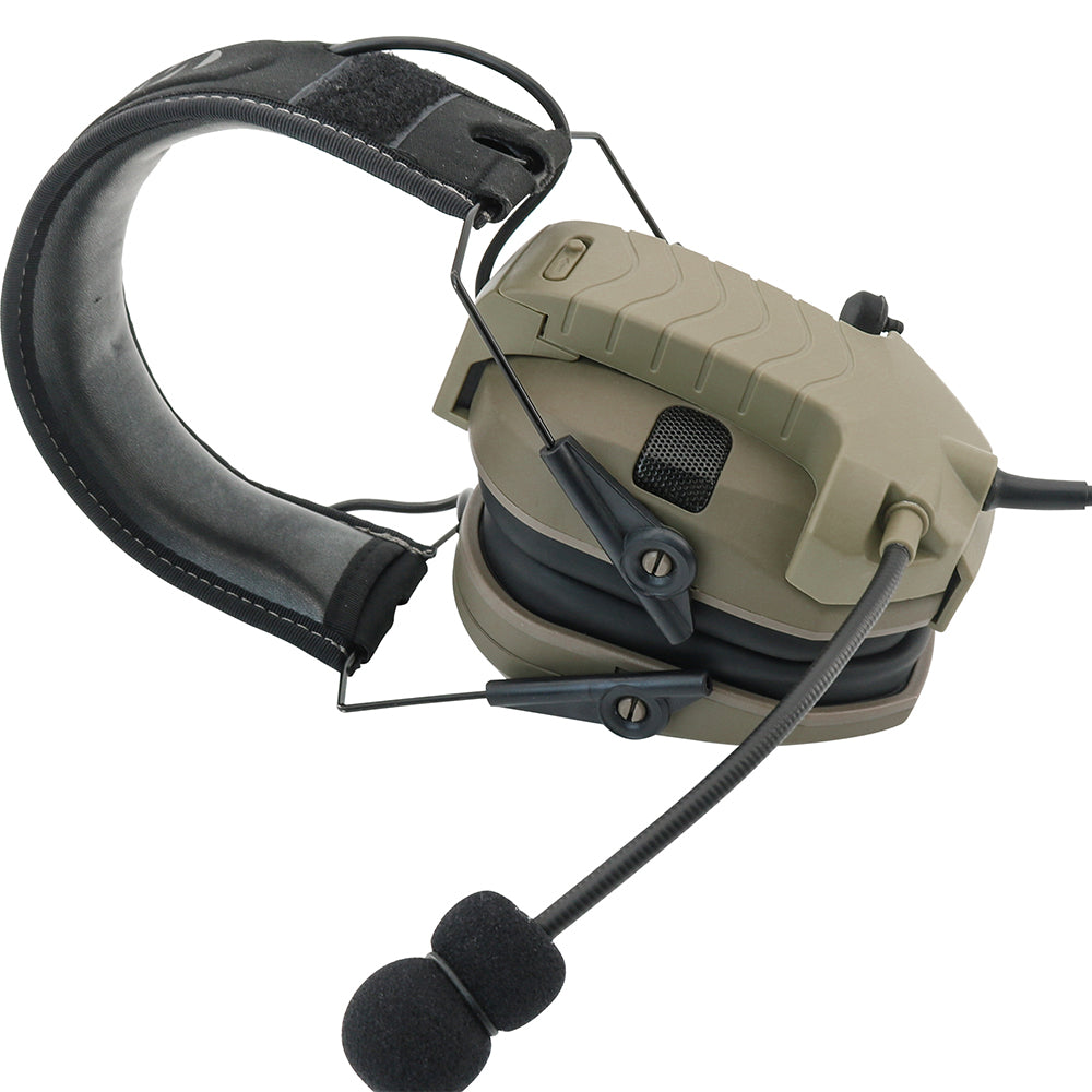 TAC-SKY Microphone communication accessories + PTT,Upgrade Accessories for Walker Razor Series Shooting Hearing Protection Earmuffs