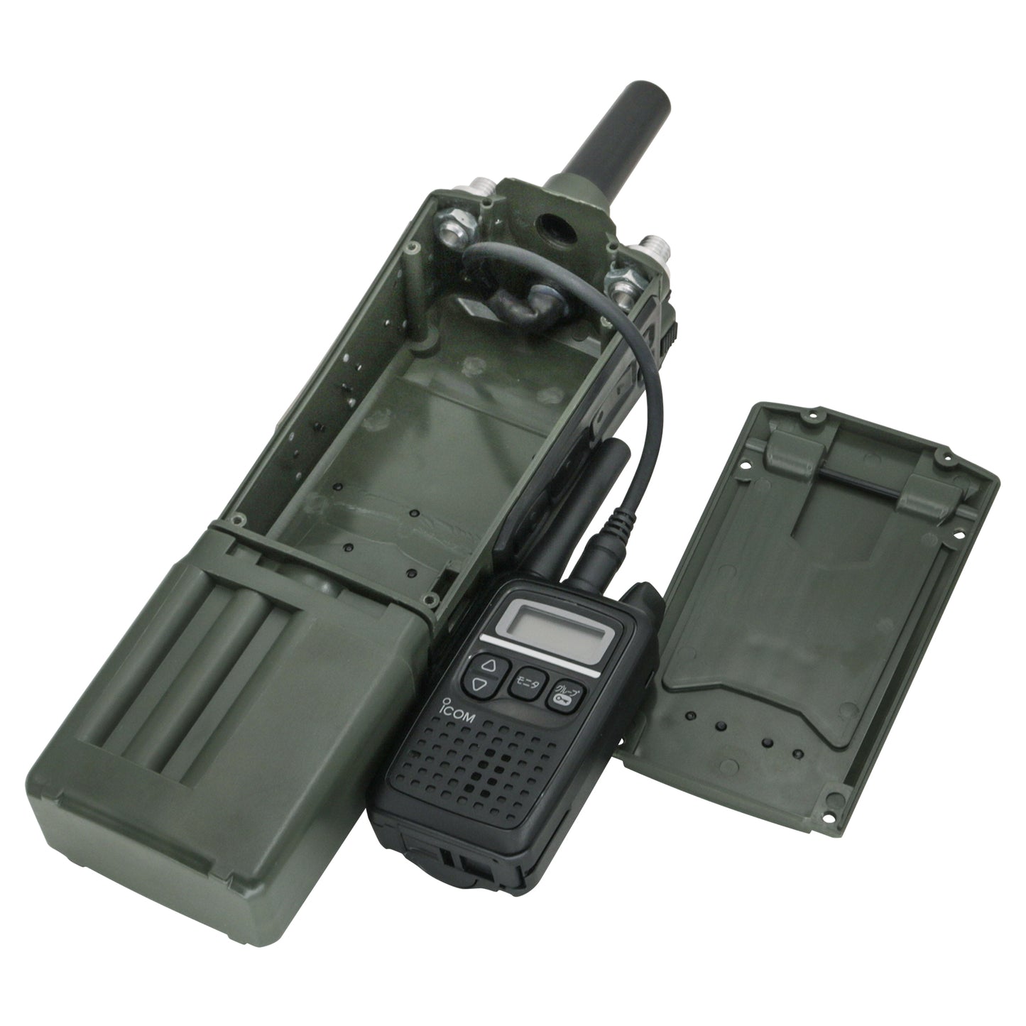 TAC-SKY Dummy Radio Case PRC-163 Military walkie-talkie dummy case for walkie-talkies 1:1Model Airsoft Hunting