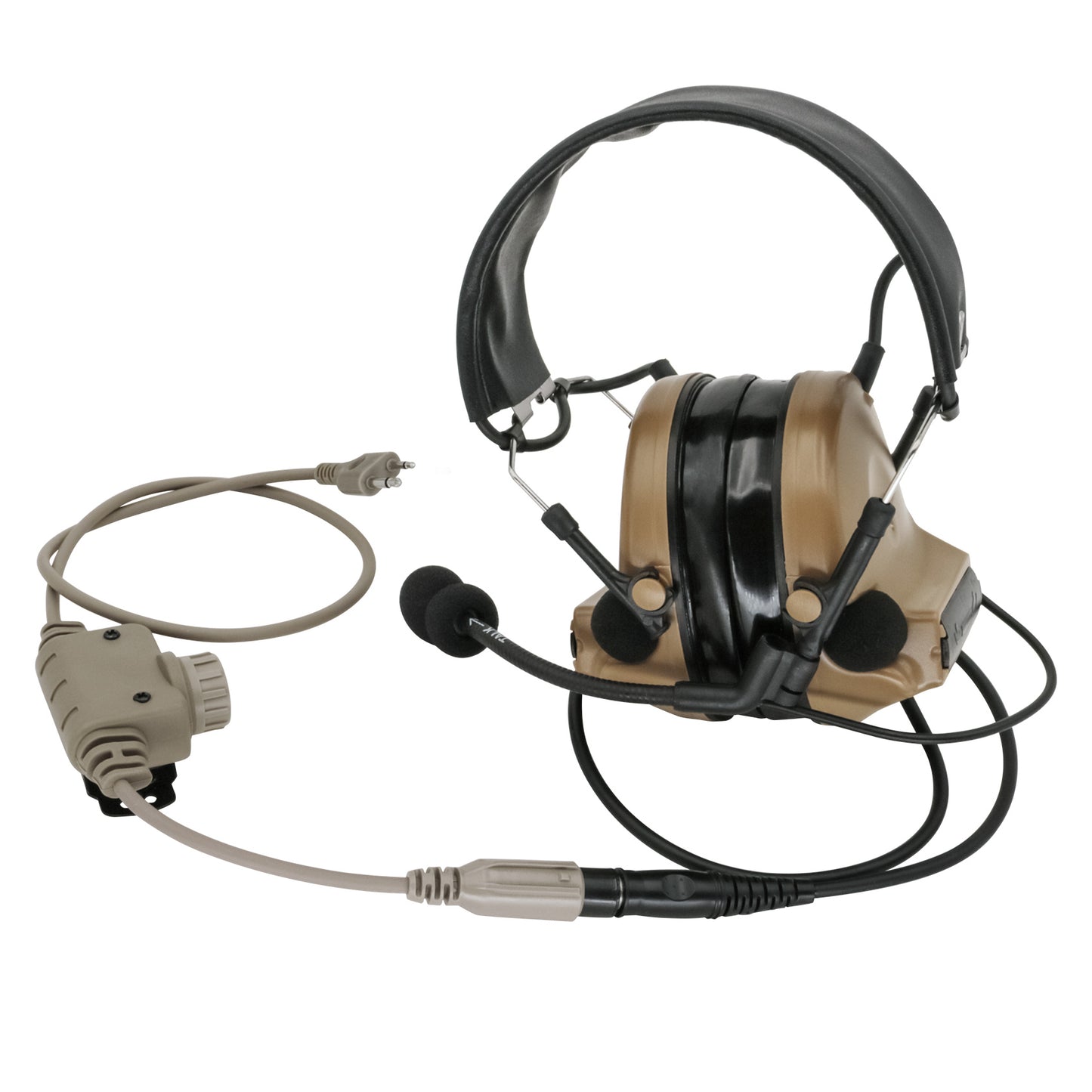 TS TAC-SKY PTT botton Compatible with COMTA Tactical Headset Compatible with ICOM/2pin