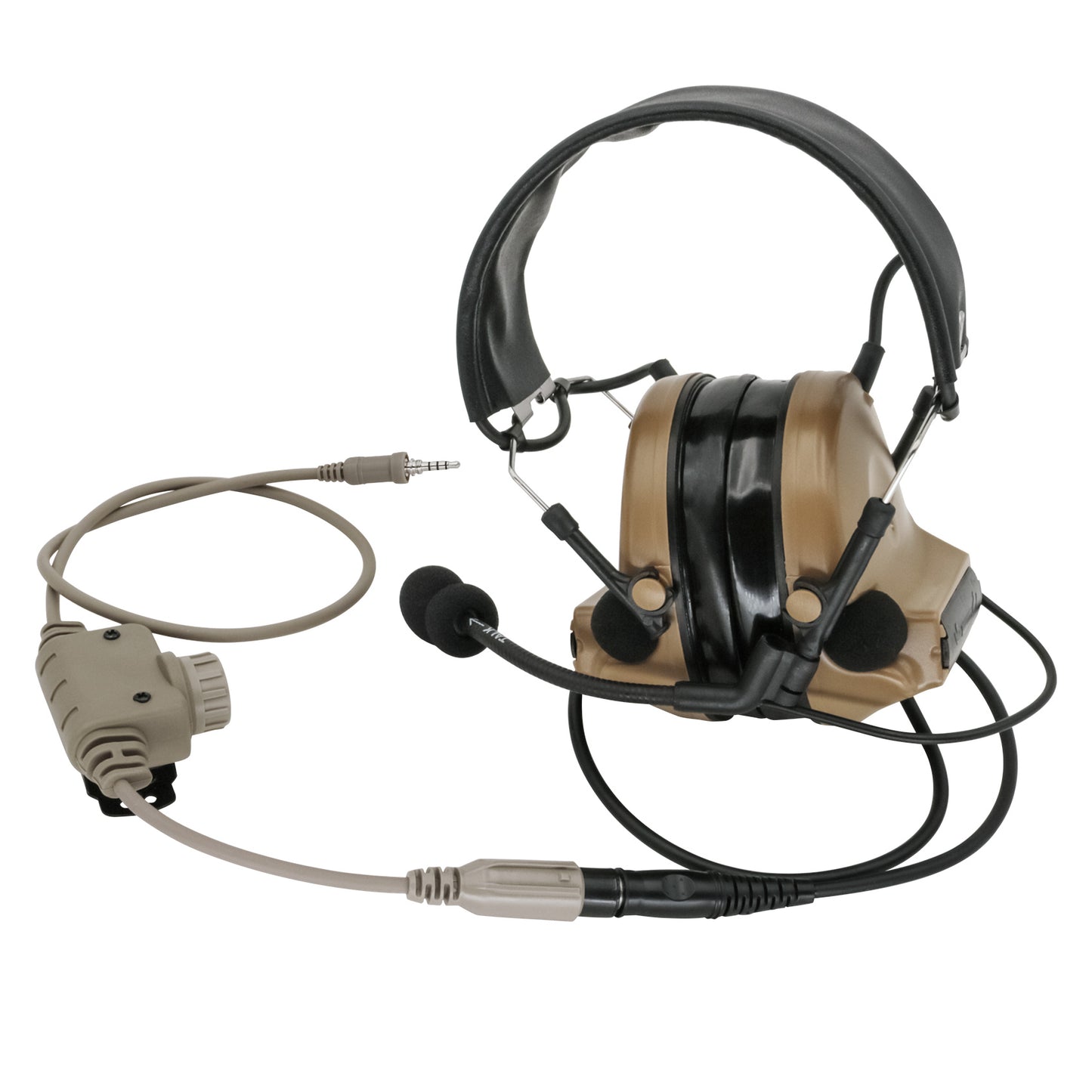 TAC-SKY PTT Compatible with COMTA Tactical Headset Compatible with VERTEX/YAESU/1pin