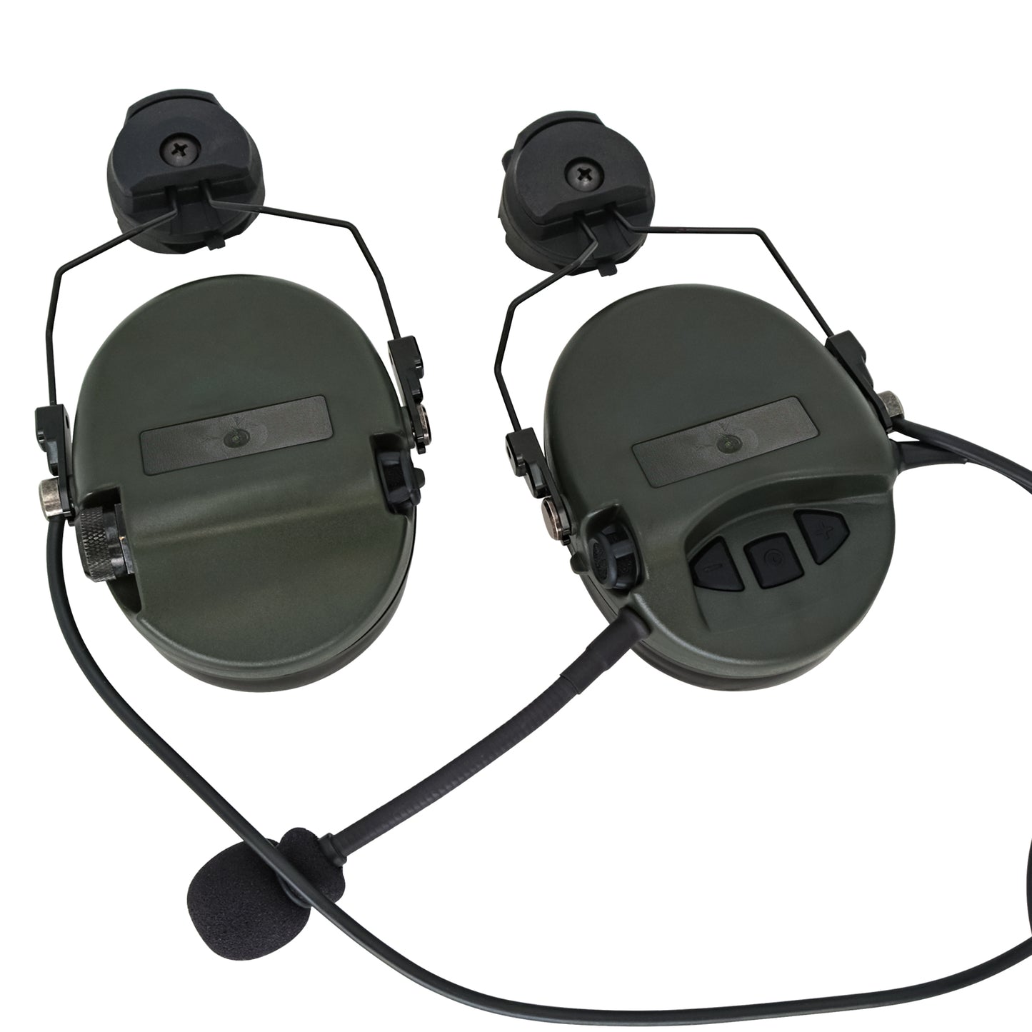 TAC-SKY Tactical Headset ARC rail track adapter version Noise Canceling Headphones for airsoft shooting