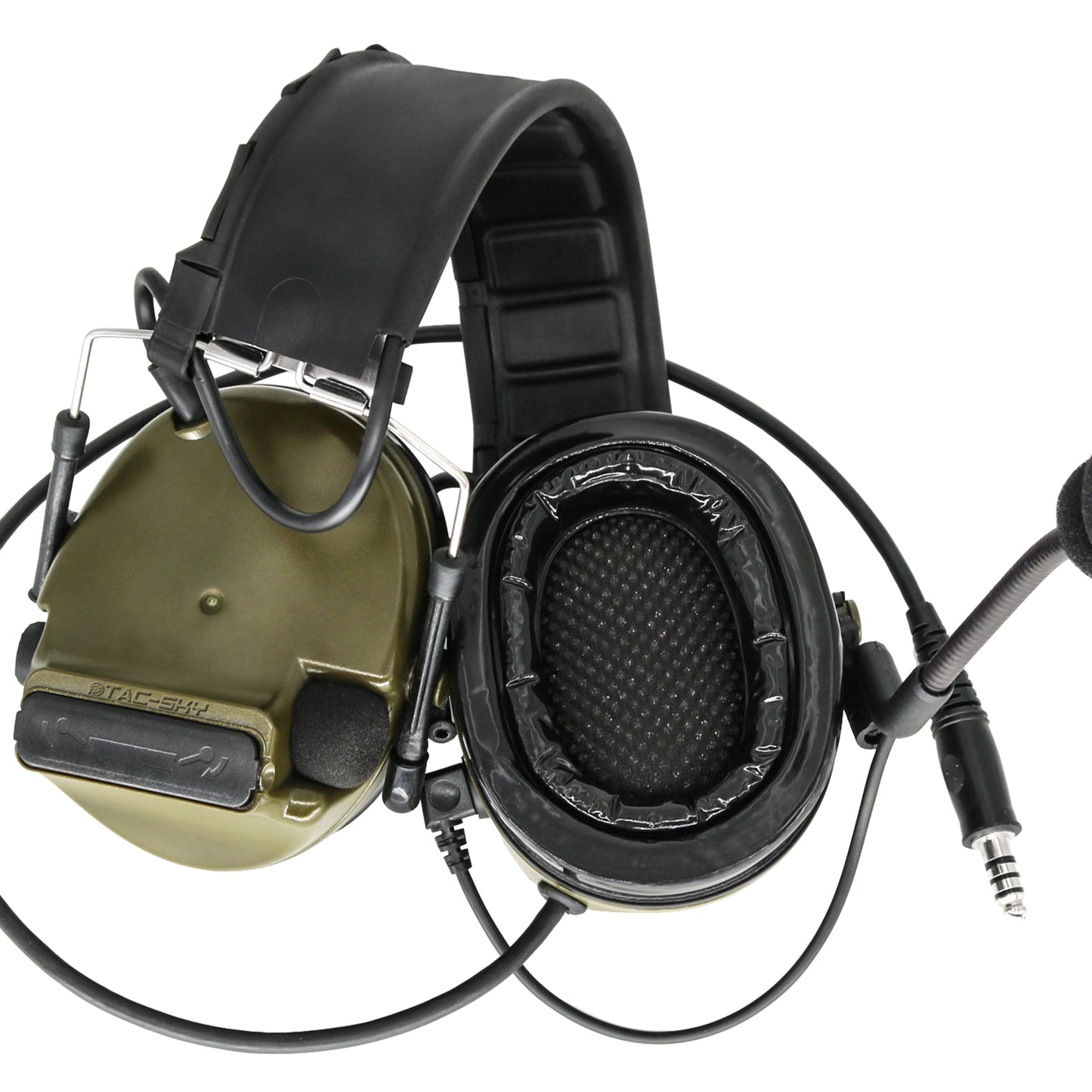 TAC-SKY C3 Tactical Headset Noise-canceling airsoft protective gear with microphone and kenwoodPTT