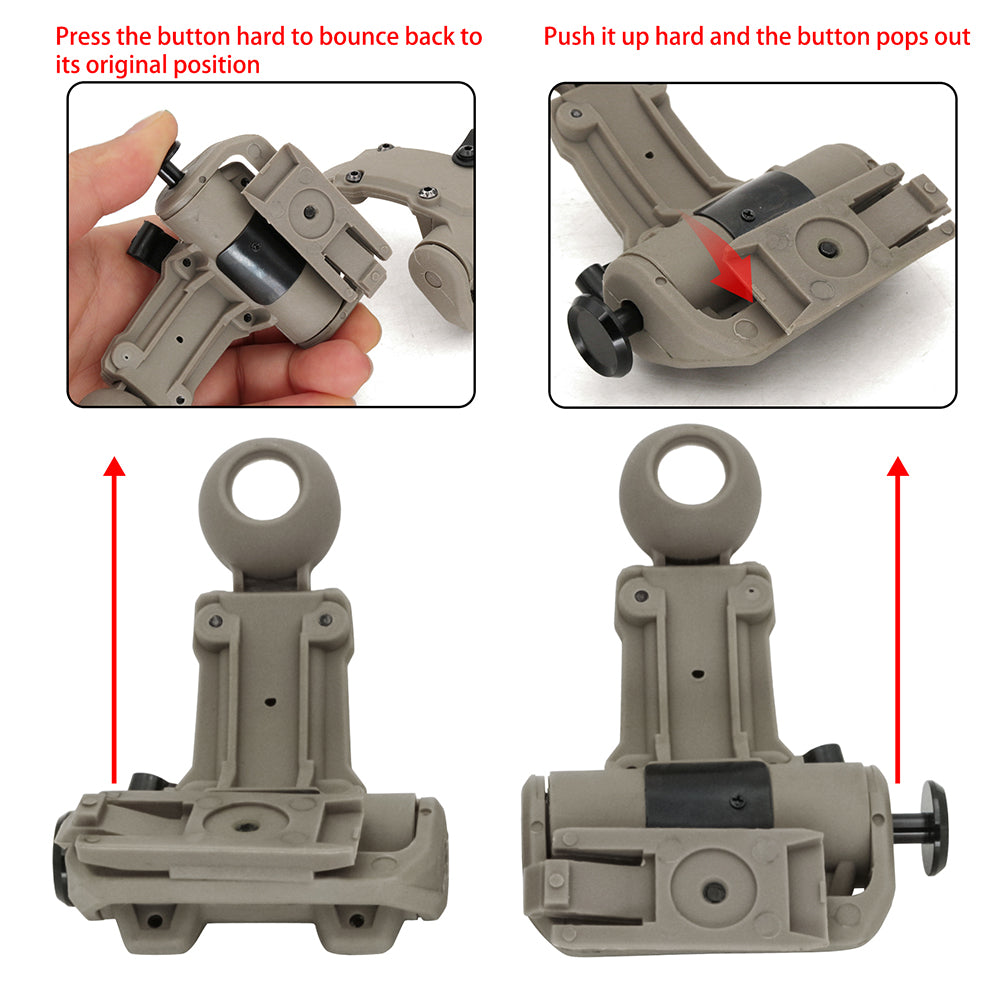 TAC-SKY Tactical Airsoft Sports Helmet Adapter ARC Rail Mount Accessory Compatible with RAC Headsets and Helmets with ARC Rails