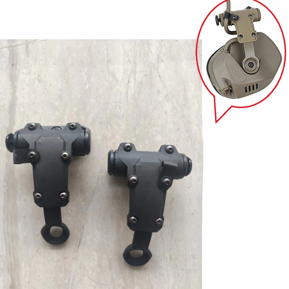 TAC-SKY Tactical Airsoft Sports Helmet Adapter ARC Rail Mount Accessory Compatible with RAC Headsets and Helmets with ARC Rails