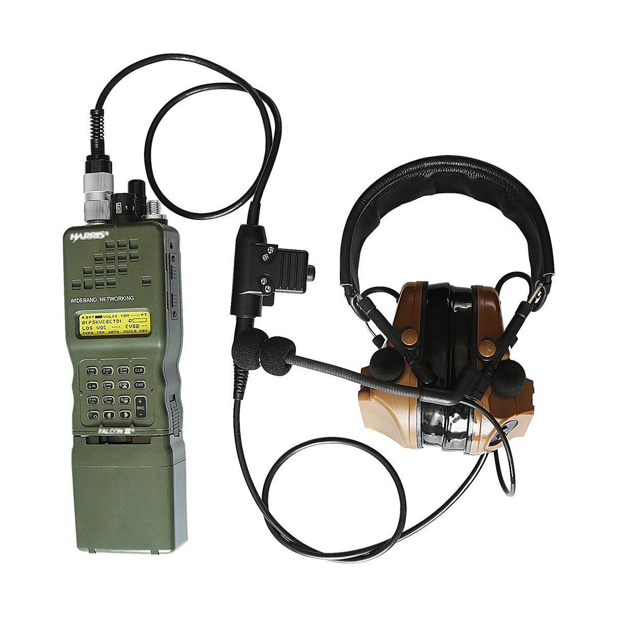 TAC-SKY U94 PELTO 6-pin PTT For PRC-152/PRC-148 6-pin Connector Adapter Radios (U94 6pinPTT)